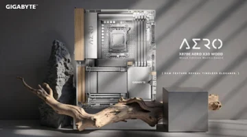 تصميم X870E AERO X3D WOOD.. خامات طبيعية تعيد تعريف المذربورد الأنيق